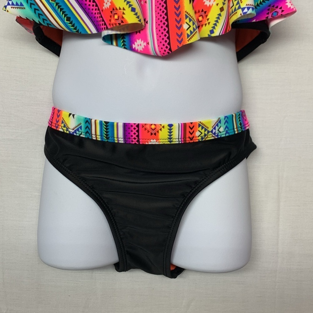 Wonder Nation Girls Two Piece Swim Suit - Picture 3 of 8